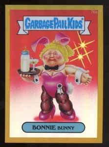 BONNY BUNNY 2014 GPK Garbage Pail Kids Chrome 76a GOLD REFRACTOR SP 10/50 - RARE - Picture 1 of 2