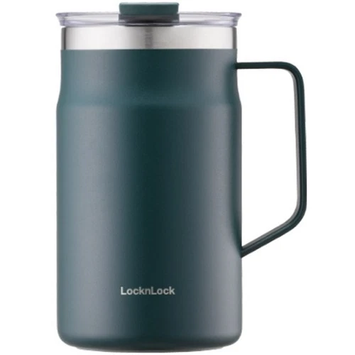 LocknLock Metro Mug Tumbler 600ml, Road Sign Green Color - Image 1 of 1