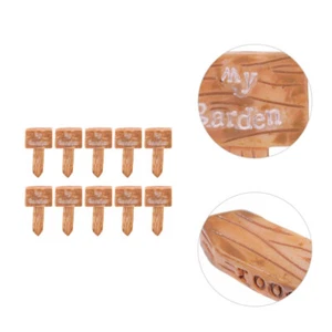 10 Pcs Richtungszeichendekoration Mikro-Leitpfosten-Modelldekore - Bild 1 von 12