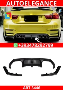 ART.3446 Difusor M3 Look Para Bmw 3 (F30) (2011-2018) Negro Brillante - Imagen 1 de 4