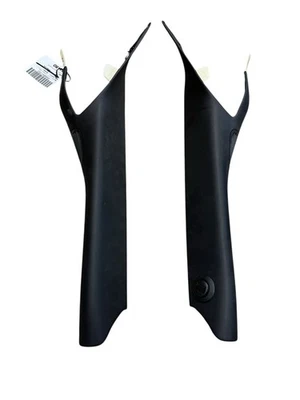 2004-2013 CHEVROLET CORVETTE 6.2L Z16 RWD LEFT & RIGHT A PILLAR TRIM SET 2 BLACK Foto 1 de 4