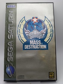 Mass Destruction - Sega Saturn (Disc & Original Foil Case) - PAL - Tested