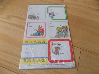 1986 Current Everyday Gift Labels SEALED TO: FROM: Vintage Powell - Image 1 of 4