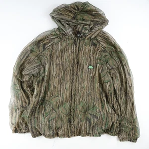 Shannon’s Bug Tamer Mossy Oak Break-Up Full Zip Parka Sz 2XL Face Shield Camo - Picture 1 of 7