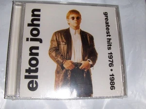 NEW Elton John - Greatest Hits 1976 - 1986 - factory sealed - Imagen 1 de 2