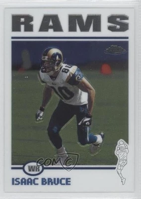 2004 Topps Chrome Isaac Bruce #66 HOF - Image 1 of 2