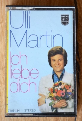 Musikkassette ULLI MARTIN *Ich liebe Dich* (Philips) MC Schlager Cassette - Imagen 1 de 2