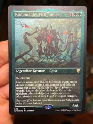 GERMAN Foil Etched Kodama of the East Tree • Pack Fresh • Mtg (1687) - Image 1 of 4