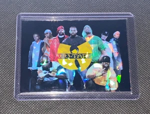 Wu-Tang Clan Custom Color blast Holofoil Refractor Card in toploader rc - Picture 1 of 4