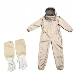 Professional Protective Clothing Suit Leather Glove Beekeeping Equipment - Picture 1 of 10