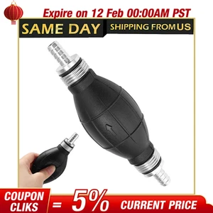 3/8'' Hand Primer Bulb Outboard Car Marine Boat Gas Fuel Line Pump All Fuels - Picture 1 of 11