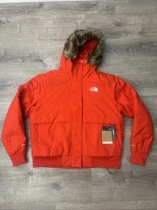 THE NORTH FACE Arctic Bomber Water Repellent DryVent 600 Fur Hooded MSRP $300 - Picture 1 of 8