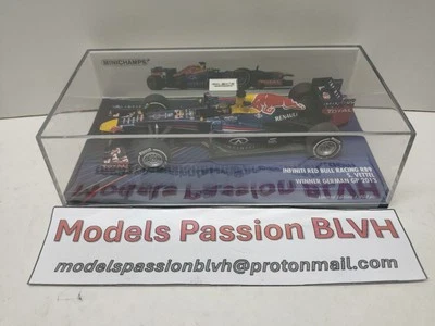 Red Bull RB9 Vettel Winner German GP 2013 1/43 Minichamps - Photo 1/4