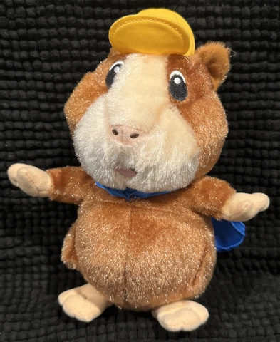 Fisher Price Wonder Pets 9” Lenny Guinea Pig Plush w/blue cape 2008 Mattel Toy Cover