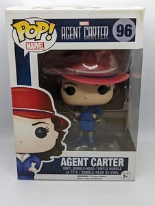 Funko Pop abovedado Marvel Agent Peggy Carter 96 con protector nunca abierto - Imagen 1 de 4