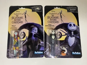 Tim Burton's Nightmare Before Christmas Jack Skellington & Sally Action Figures - Picture 1 of 24