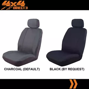 SINGLE WATERPROOF CANVAS CAR SEAT COVER FOR MAZDA BT50 - Picture 1 of 4