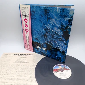 Edgar Froese – Aqua Japan LP OBI VINYL Virgin – YX-7015-VR TANGERINE DREAM - Imagen 1 de 3
