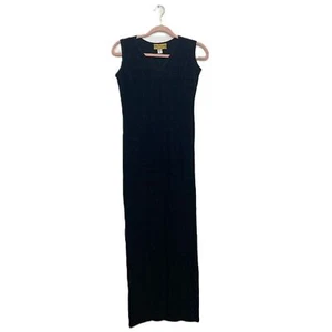 Scott McClintock Dress Women's 10P Vintage 90's Evening Elegance Shiny Maxi Gown - Picture 1 of 10
