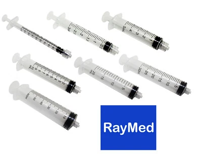 RAYS INJ/LIGHT Rays™ Luer Lock Sterile Syringe Hypodermic UK CE For Injection