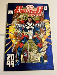 Marvel Comics PUNISHER 2099 Issue Number 1 Blue Foil Cover 1993 - Picture 1 of 9