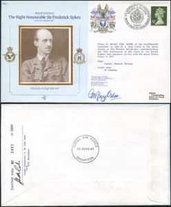 CDM2a RAF COMMANDERS SERIE Frederick Sykes signiert von Gp Capt G J Oxlee (Q) - Bild 1 von 1