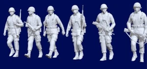 Peddinghaus 3 D Druck 1/48 48159 6 Homme US Infantrie Marschierend - Photo 1 sur 1