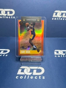 Super Glow 2021 primera historia Zaire Wade ""Dwayne Wade Son"" automático naranja #17/100 - Imagen 1 de 2