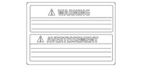 For Mini Genuine Caution Label Ebay