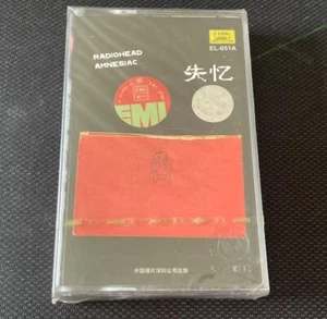 Radiohead Amnesiac CHINA FIRST EDITION CASSETTE TAPE Sealed Very Rare - Picture 1 of 4