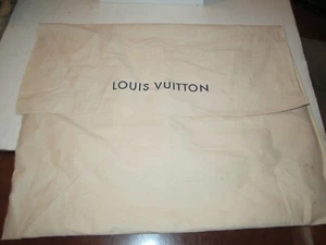 AUTHENTIC LOUIS VUITTON HANDBAG DUST BAG - 20" X 15" EXTRA LARGE - OFC-C - Picture 1 of 3