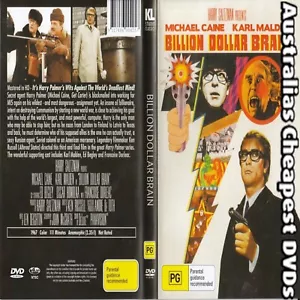 Billion Dollar Brain DVD NEW, REGION ALL - Picture 1 of 1