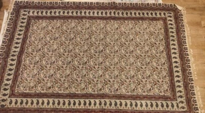Persian - ghalamkar handmade hand printed tapestry tablecloth - Picture 1 of 9