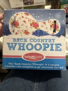Back Country Whoopie By Lucky Bums—BRAND New sealed Inflatable Sled Flowers FAST - Picture 1 of 4