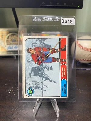 1968 Topps #81 Carol Vadnais  EX+ Oakland - Image 1 of 2