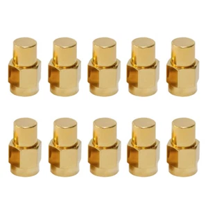 10Pcs SMA Male 50-Ohm Coaxial Termination Load, Brass Gold Plated Connector - Picture 1 of 7
