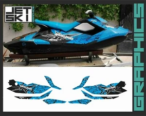 SEADOO SPARK TRIXX 2up 3up graphics decals kit for jet ski stickers set  - Picture 1 of 4