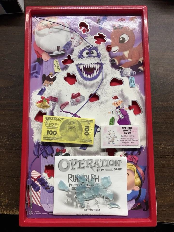 Hasbro Operation Rudolph Rare Collector's Edition Money & Cards Still Sealed - Image 1 of 1
