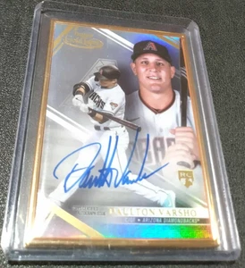 2021 Topps Gold Label Gold Framed Rookie On-Card Autograph Daulton Varsho! - Picture 1 of 2