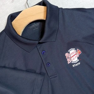 Rome Braves XL Team Issued Staff Polo Shirt Navy MiLB Retired Logo Atlanta MLB - Bild 1 von 8