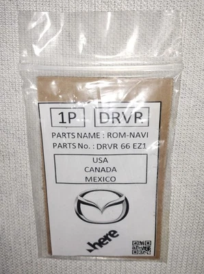 New Mazda GPS DS Card Latest 2024 & 25 Map Data OEM#DRVR66EZ1 - Image 1 of 2
