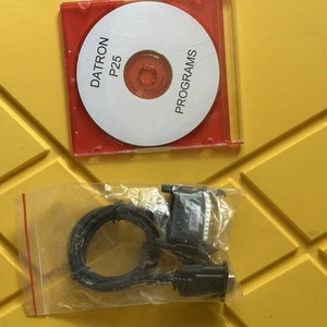 Datron Program Software + Cable / See Description - Zdjęcie 1 z 2