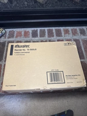 TS560US MURATEC F520 560 TONER CARTRIDGE BLACK - Image 1 of 4