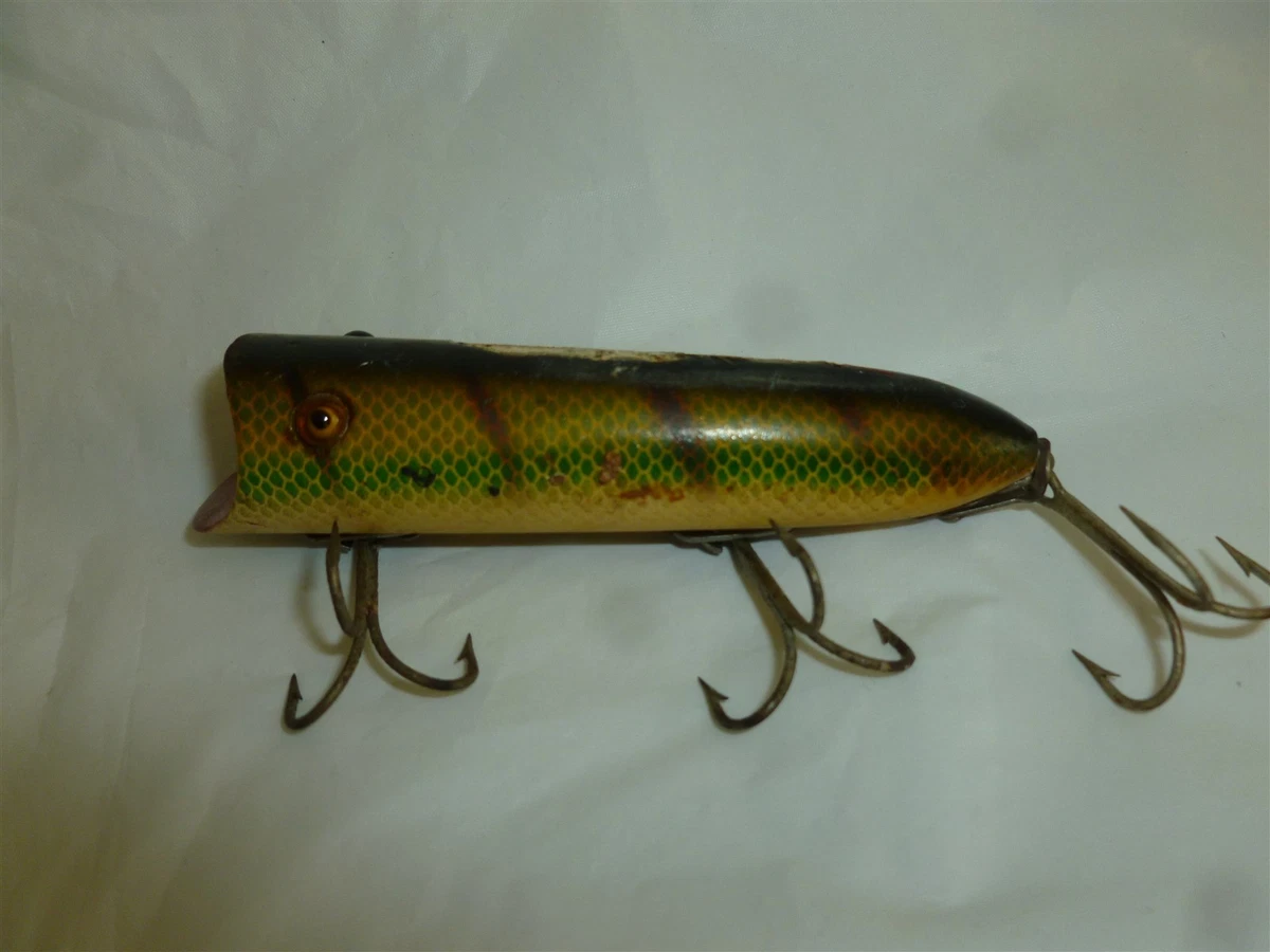 Heddon Bass Wooden Vintage Fishing Lures for sale | eBay