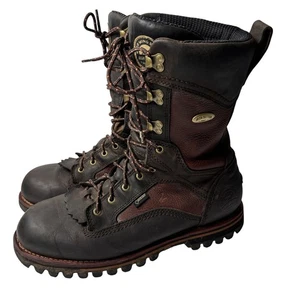 Red Wing Irish Setter 880 Mens 11.5 D Brown Leather Elk Tracker Hunting Boots - Picture 1 of 11