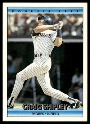 1992 Donruss #667 Craig Shipley Leaf, Inc. - Image 1 of 2