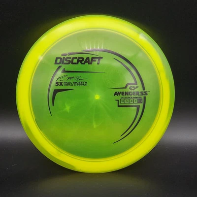 Discraft Avenger SS Paul McBeth ESP Z 5X Misprint Swirly Rim 167-9g - Image 1 of 4