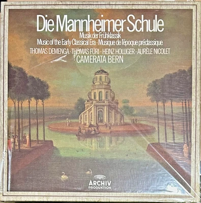 ARCHIV 3-LP Box 2723-068: Die Mannheimer Schule - Camerata Bern - 1980 SEALED - Image 1 of 2