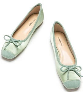 C. Paravano Damen Ballerinas Schuhe Größe EU 41 /US 10,5 Hellgrün Brandneu - Bild 1 von 5