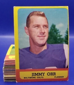1963 Topps NFL Football You Pick Lot Complete Your Set Lower Grade w/ Semi Stars - Picture 1 of 119